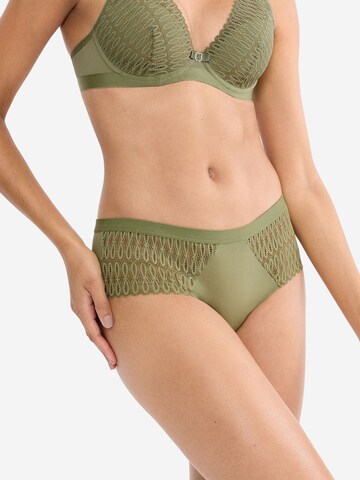 Slip ' Red Label Aura Spotlight ' TRIUMPH en vert : devant