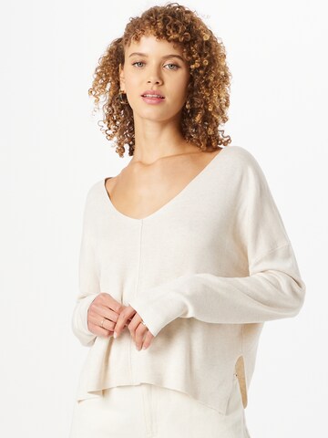 Pull-over 'SETA' ONLY en blanc : devant