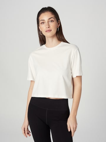 A LOT LESS - Camisa 'Lisa' em branco: frente