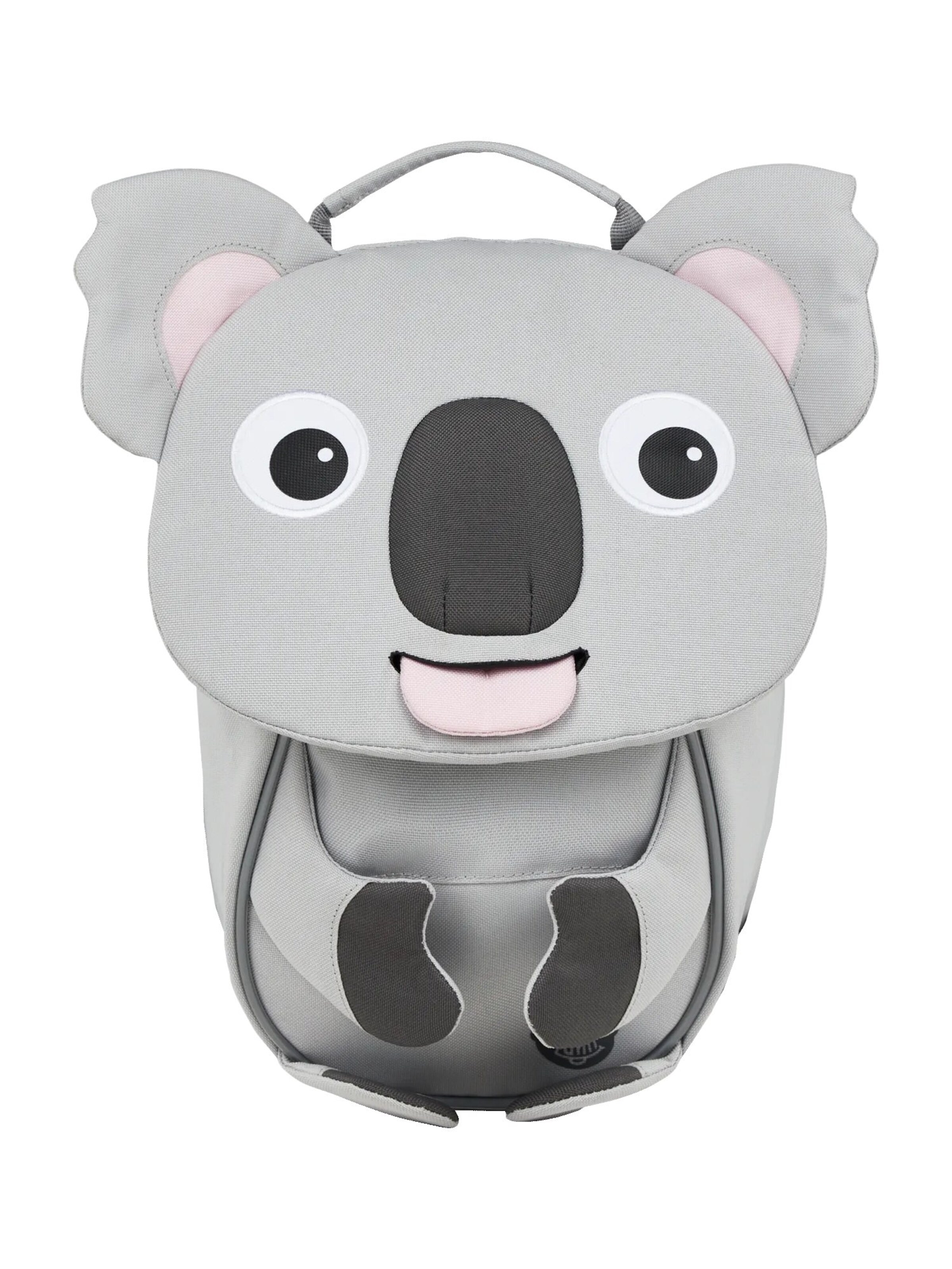 Affenzahn Backpack in Grey: front