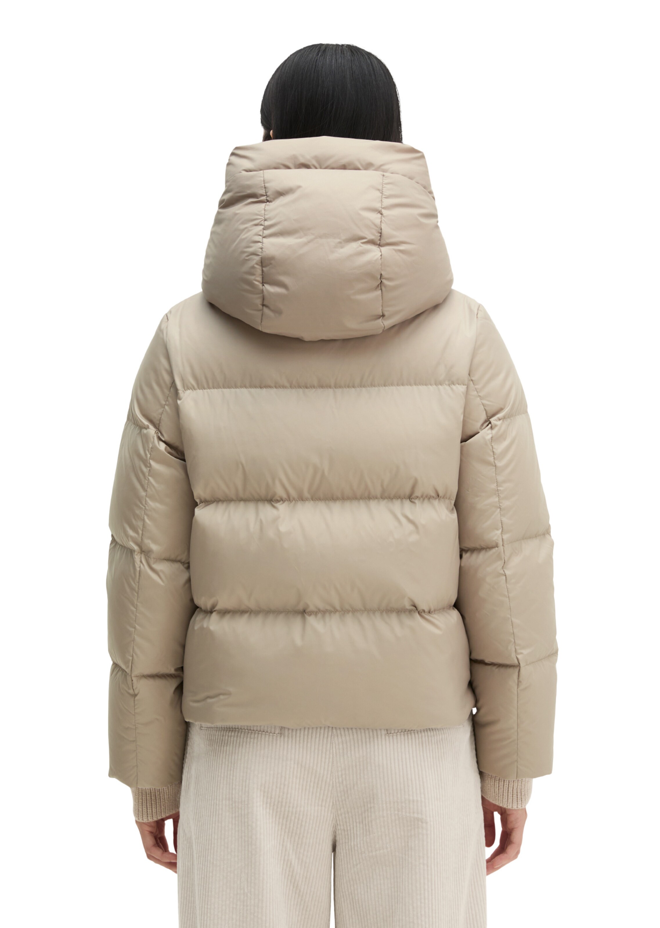 Veste mi-saison Marc O'Polo en beige : derrière
