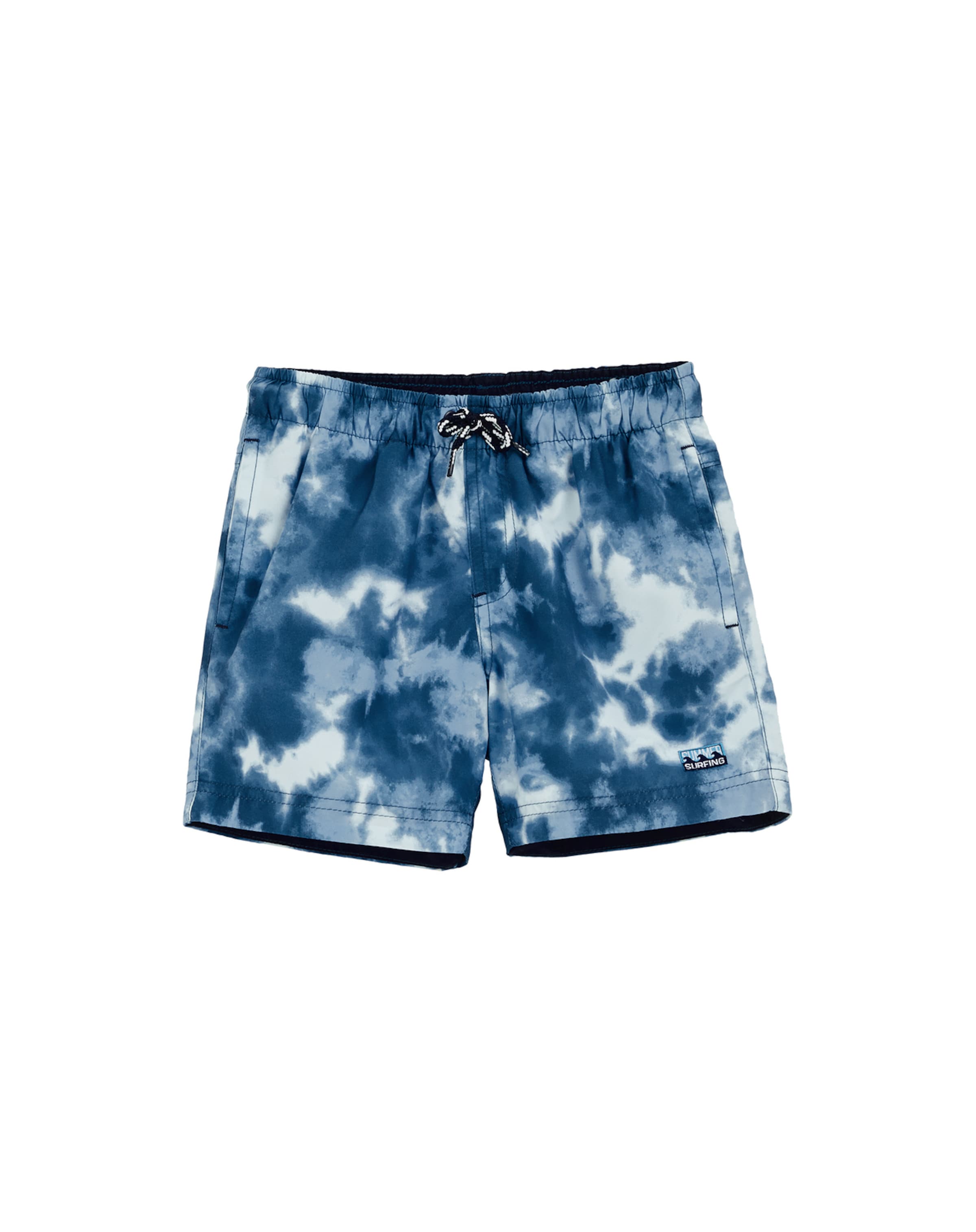 WE Fashion Swimming shorts in Blue: front