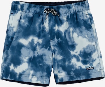 WE Fashion Swimming shorts in Blue: front