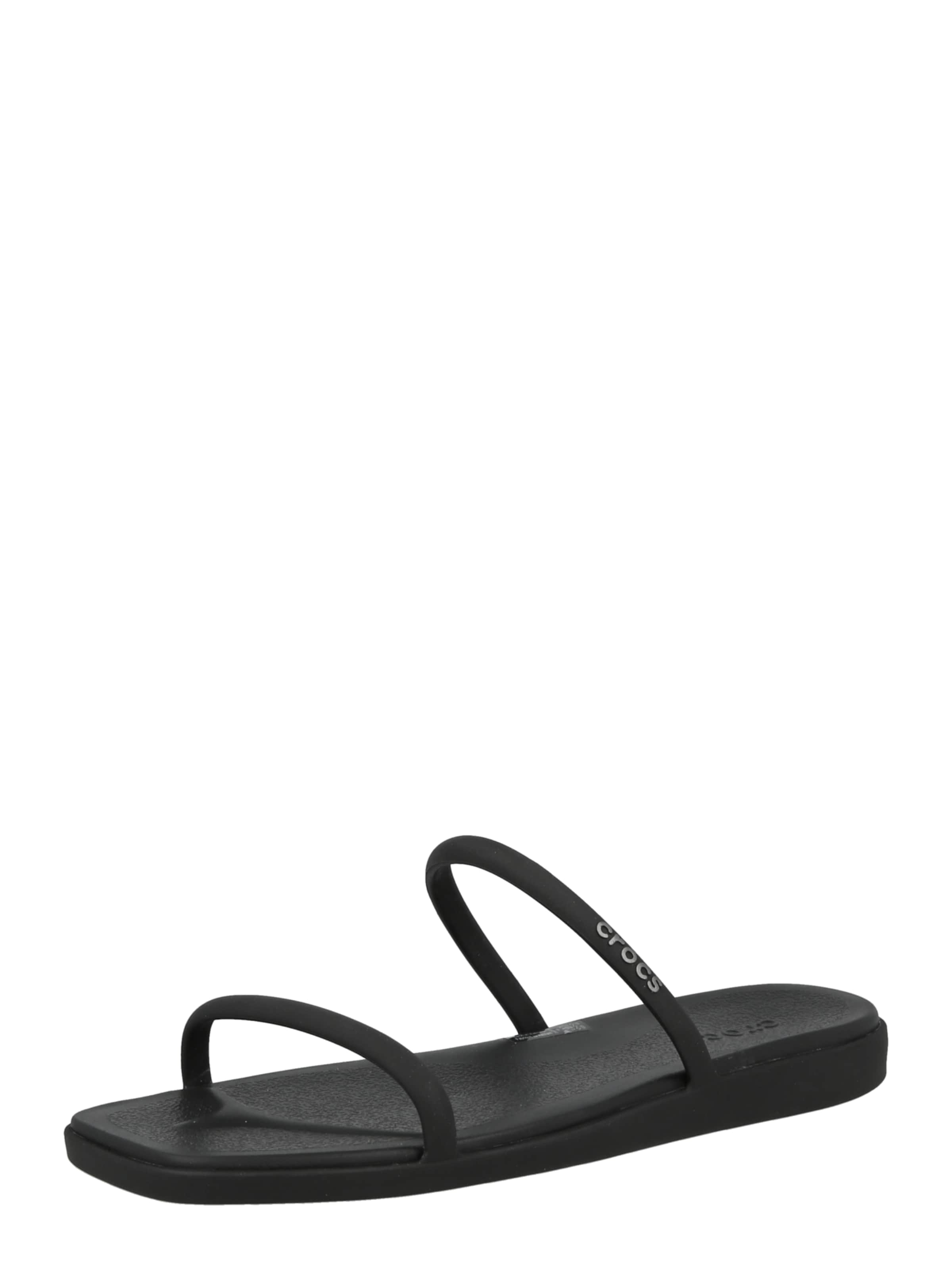 Crocs Papucs 'Miami' - fekete: elől