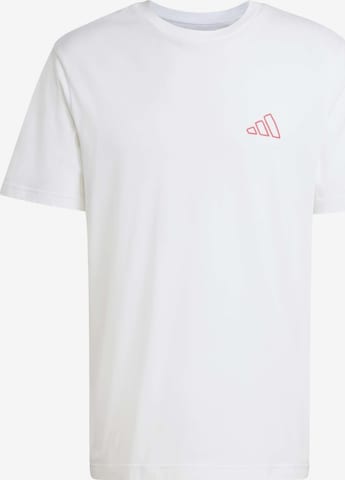 ADIDAS SPORTSWEAR Λειτουργικό μπλουζάκι 'BOLD' σε λευκό: μπροστά