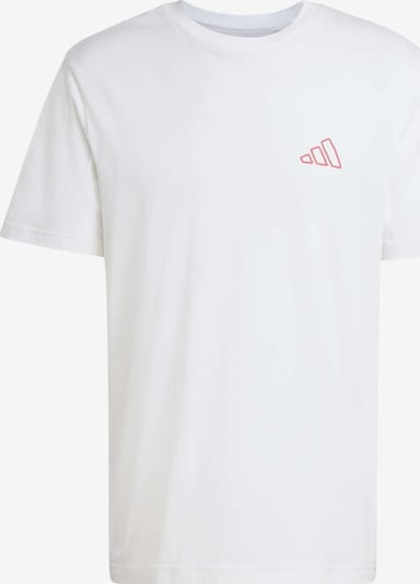 Sportiniai marškinėliai 'BOLD' iš ADIDAS SPORTSWEAR, spalva – raudona / juoda / balta, Prekių apžvalga