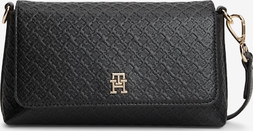 melns TOMMY HILFIGER Pleca soma 'CROSSOVER MONO': no priekšpuses
