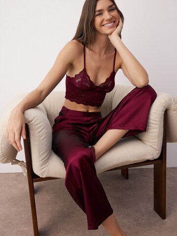 Trendyol Pyžamo - Červená