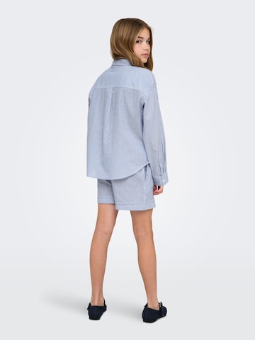 ONLY GIRLS Bluse 'KOGSmilla' i blå