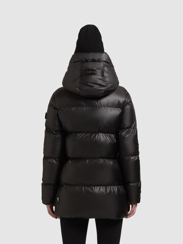 khujo Zimní bunda 'Drown' – černá