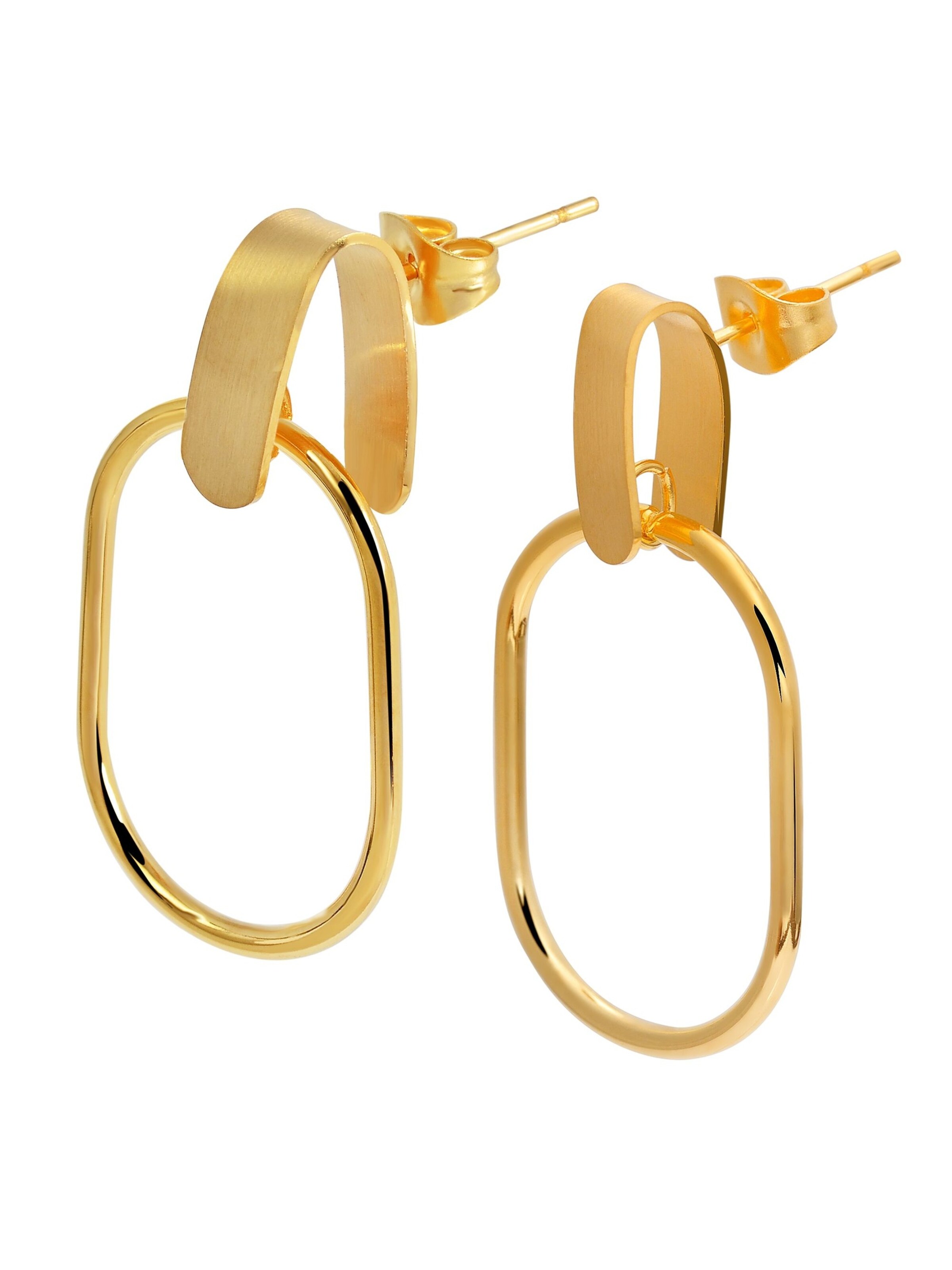 Akzent Earrings 'Aliisa, langlebig' in Gold
