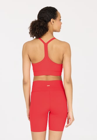 Athlecia Low support Sport bh 'Bloom V2' in Rood