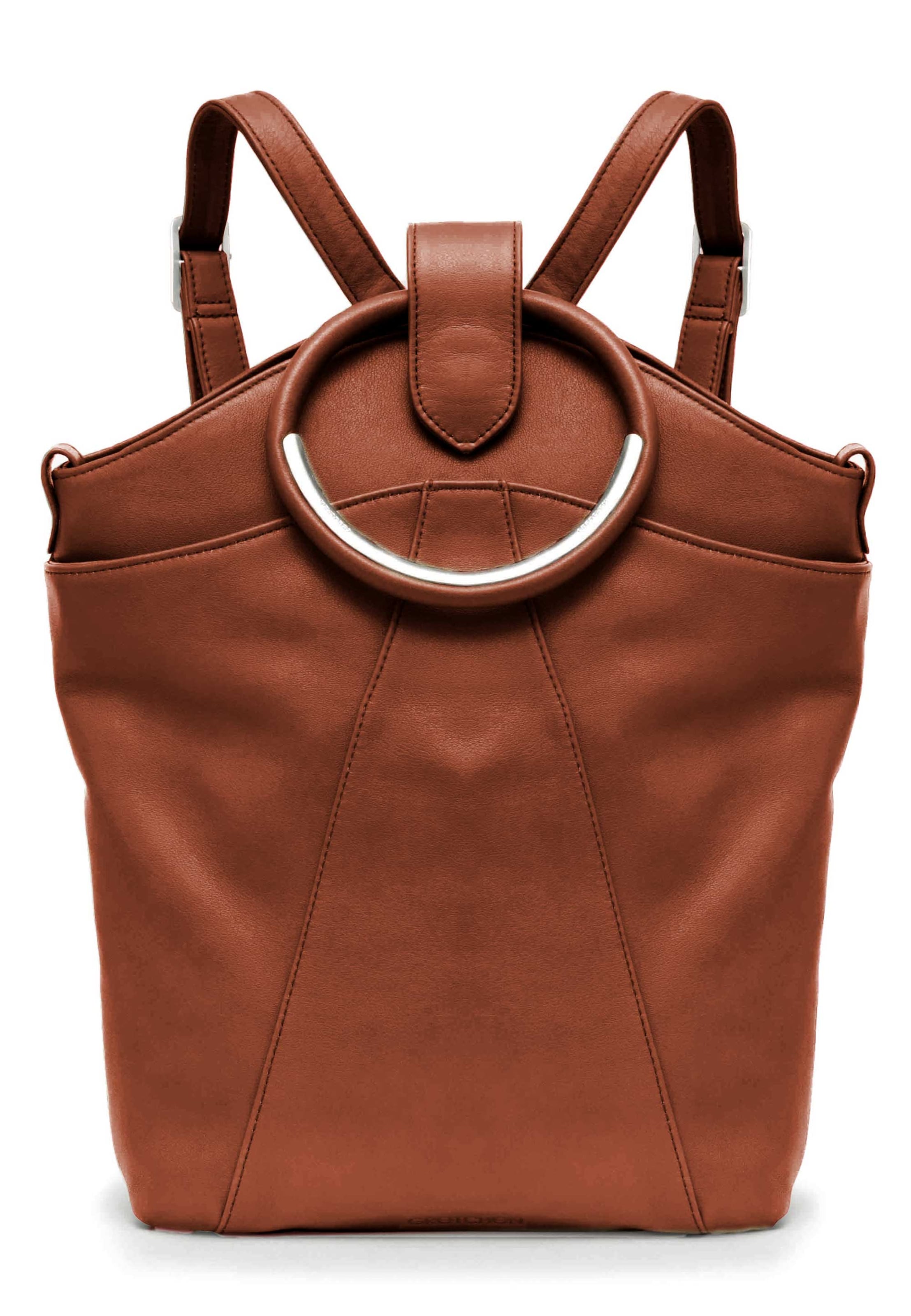 Gretchen Backpack 'Maple Metal Backpack' in Brown: front