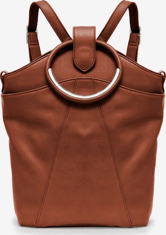 Gretchen Rucksack 'Maple Metal Backpack' in Braun: Vorderseite