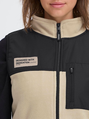 Oxmo - Colete ' OXNETE FLEECE ' em bege