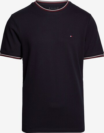 TOMMY HILFIGER T-shirt i blå: framsida