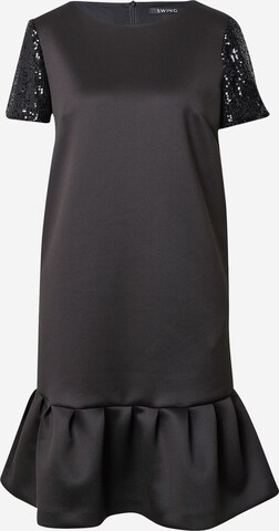 SWING - Vestido de cocktail em preto: frente