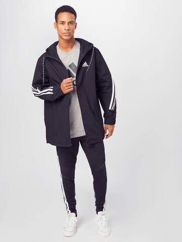 ADIDAS PERFORMANCE Slimfit Sportbyxa 'Squadra 21' i svart