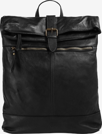 forty° Backpack in Black: front