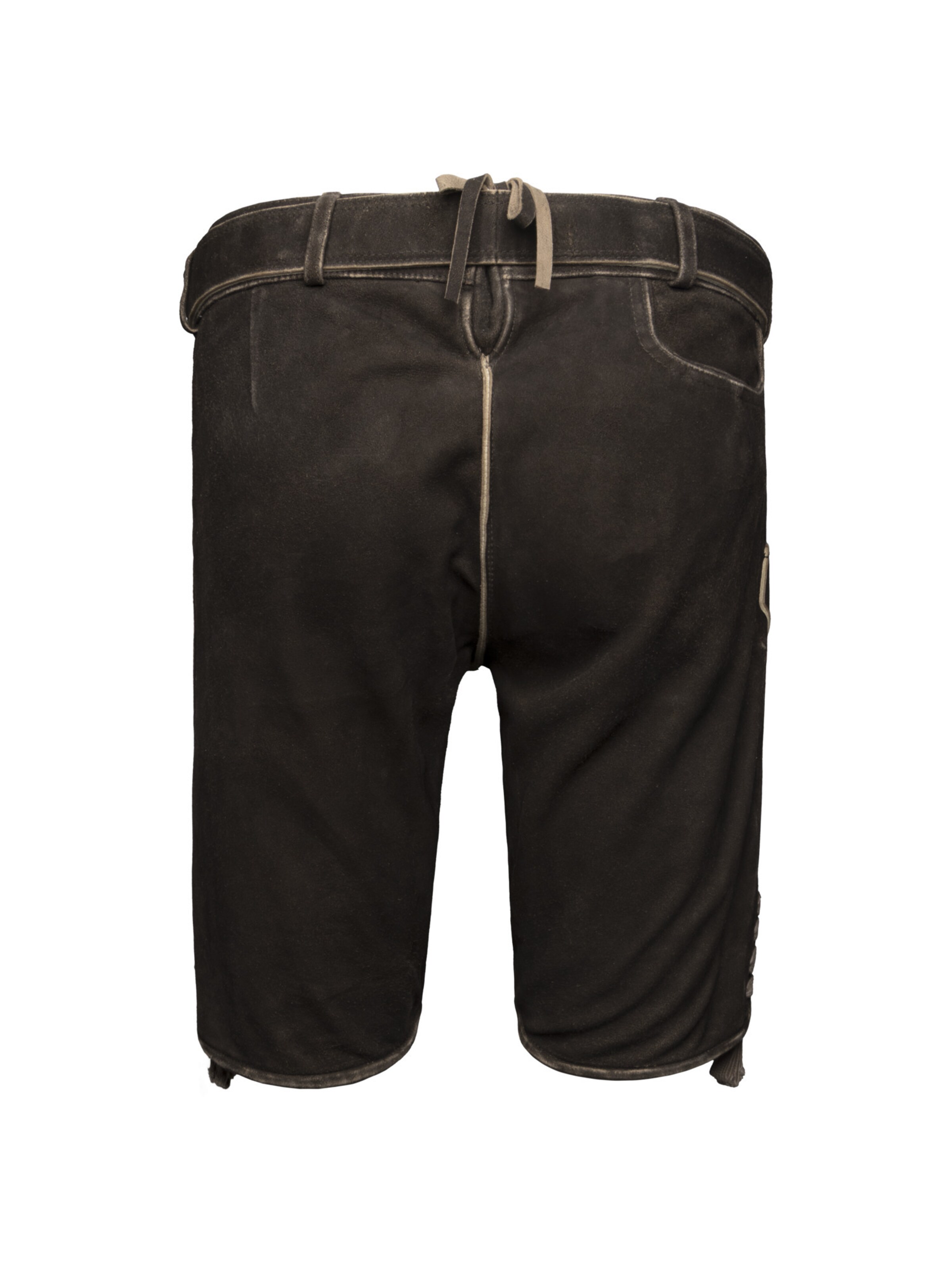 Krüger Buam Regular Traditional Pants 'Calle' in Brown