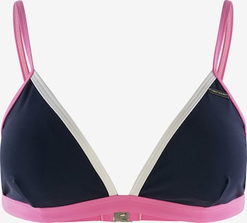 Triangle Hauts de bikini 'Premila' TOM TAILOR en bleu : devant