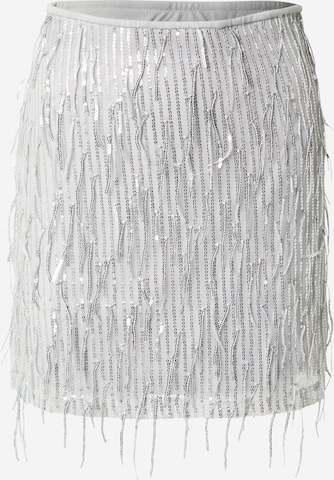 ONLY - Falda 'ONLSPACY' en gris: frente