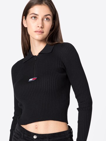 Tommy Jeans Pullover in Schwarz