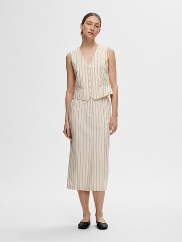 SELECTED FEMME Rok 'Hilda' in Beige