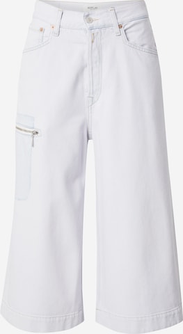 REPLAYWide Leg/ Široke nogavice Traperice 'SVANNA' - ljubičasta boja: prednji dio