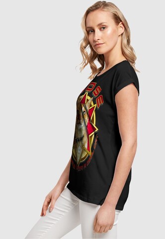 ABSOLUTE CULT T-Shirt 'Captain Marvel - Movie Goose Cool Cat' in Schwarz