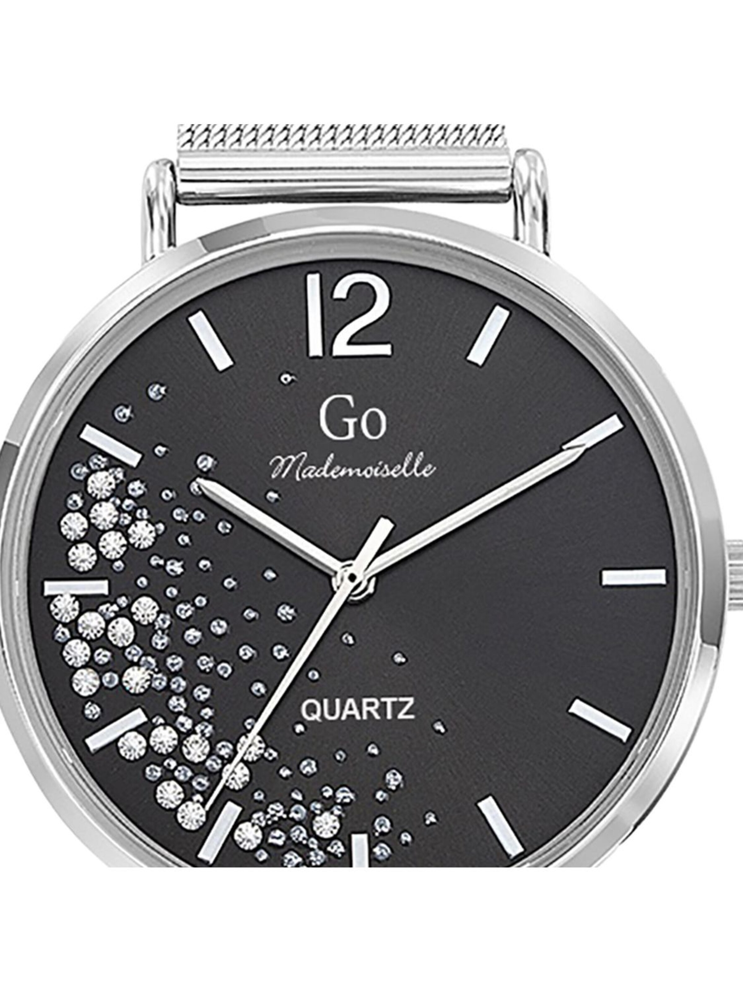 GO GirlOnly - Reloj analógico en plata