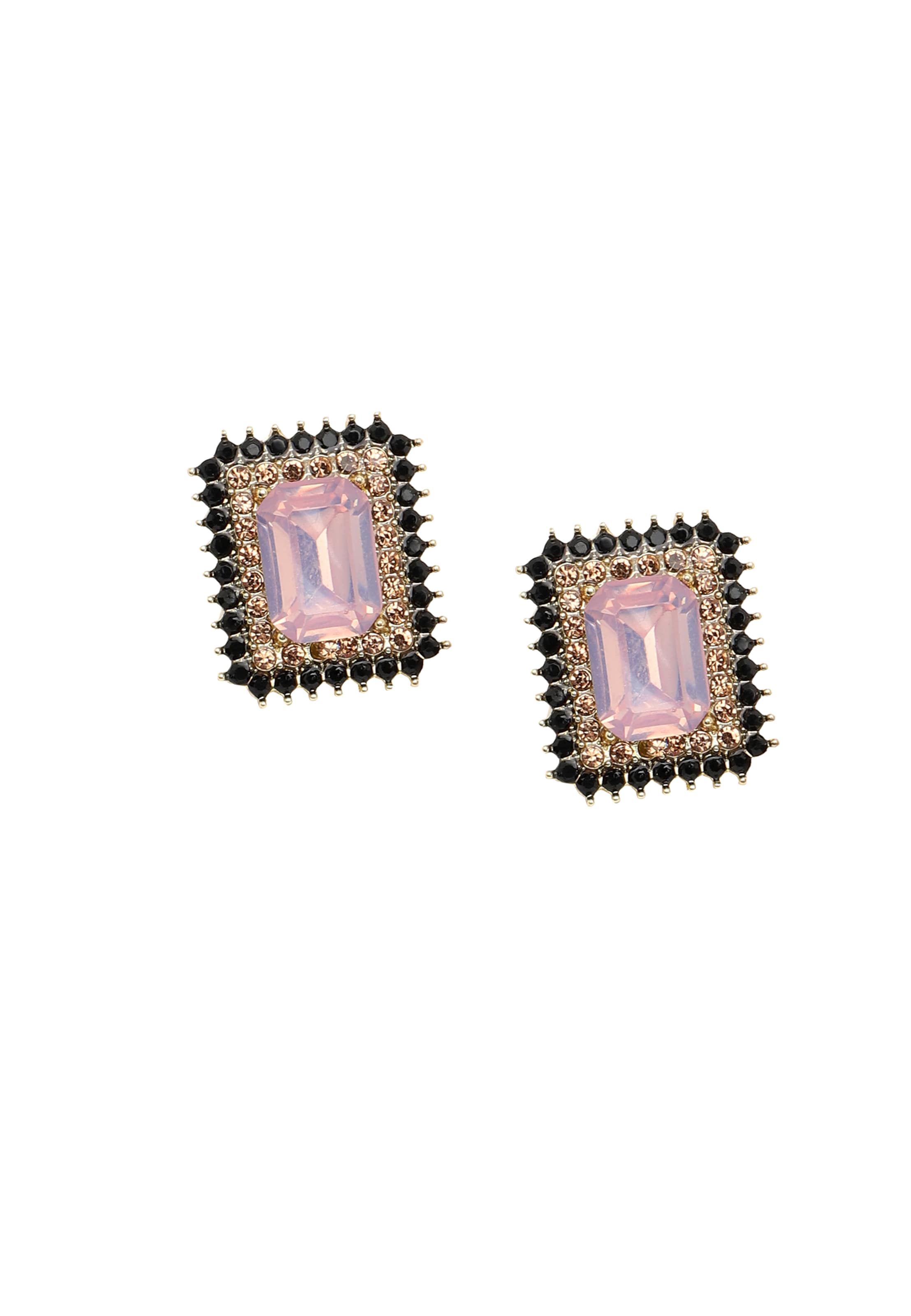 SOHI - Pendientes 'Carly' en rosa: frente