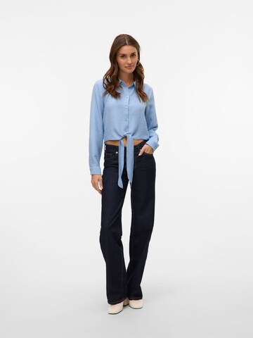 VERO MODA Blouse 'VMMelaney' in Blue