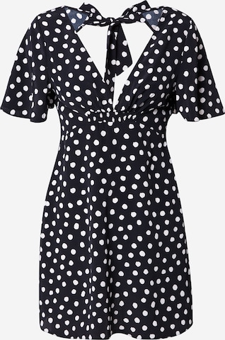 Robe Nasty Gal en noir : devant