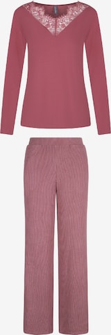 LingaDore Pyjama in Roze: voorkant