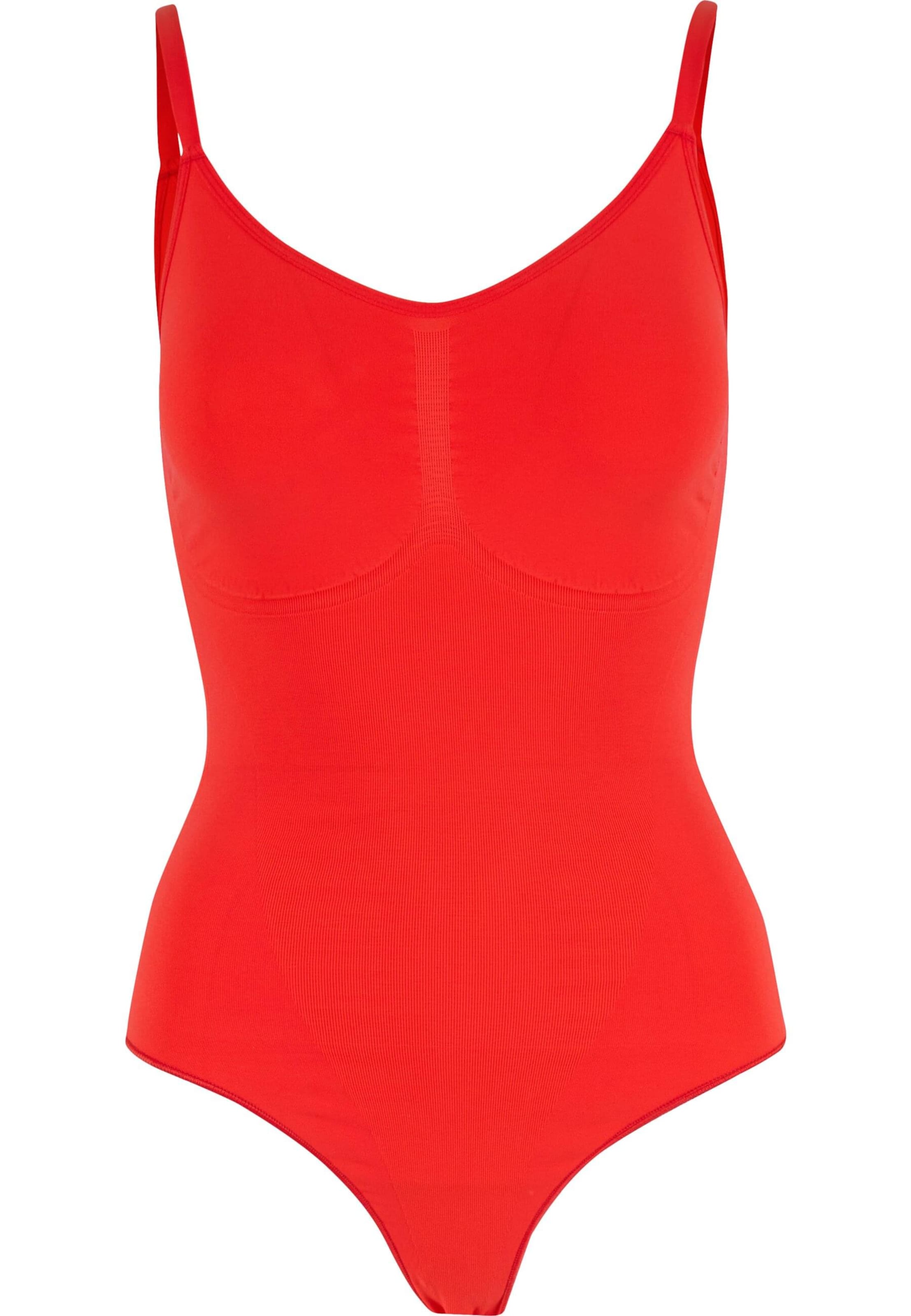 Lykkeland Atelier Bodysuit in Red: front