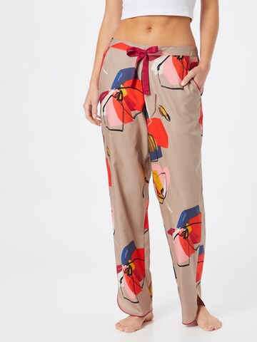 Pantalon de pyjama 'Naomi' Cyberjammies en beige : devant