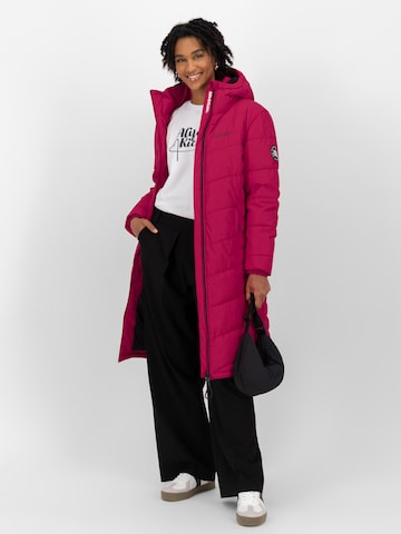 Alife and Kickin Winter coat 'Veda' in Pink