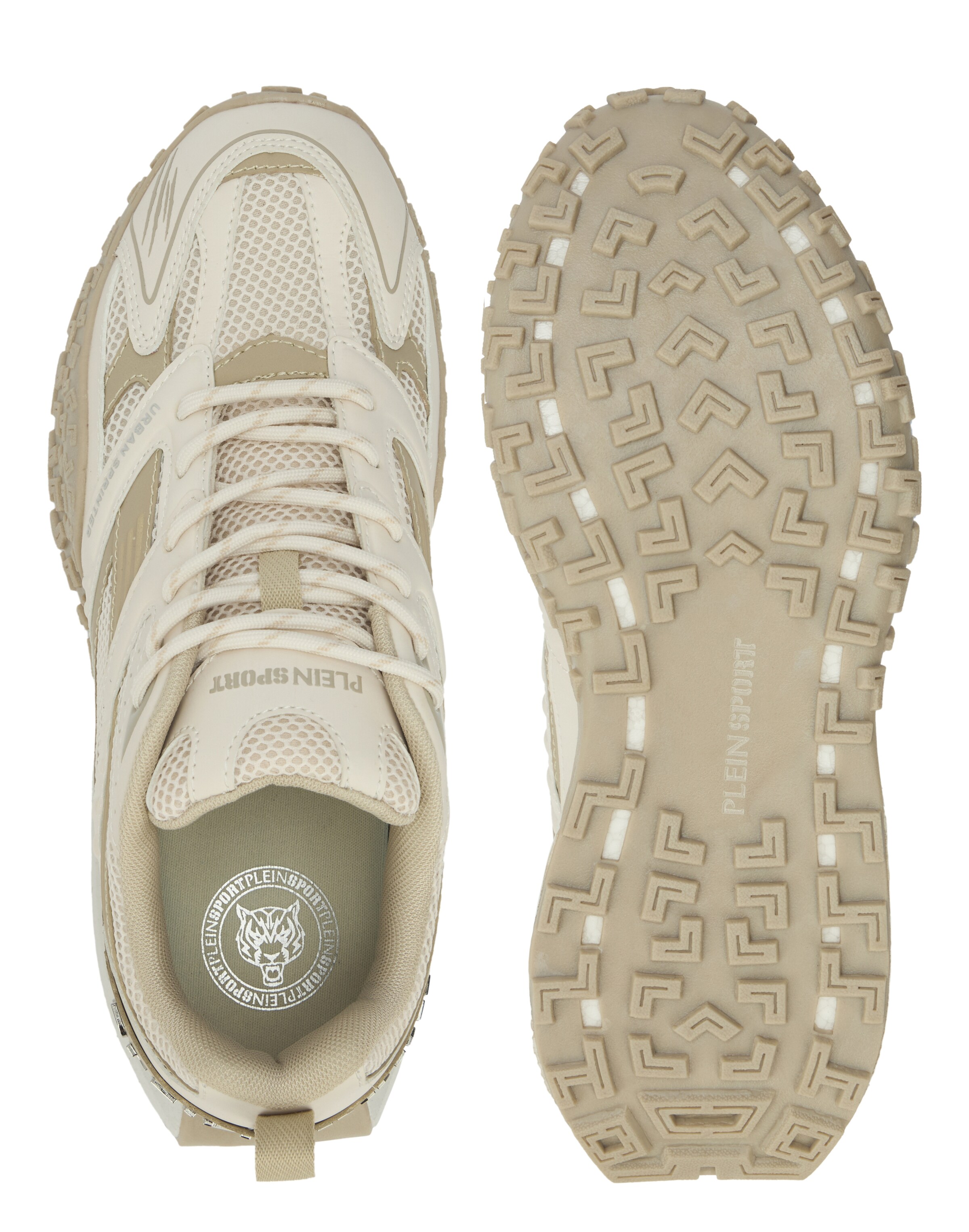 Sneaker bassa 'Urban Sprinter' di Plein Sport in beige