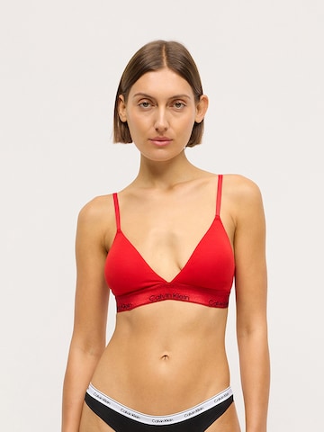 Calvin Klein Balconette Rinnahoidja, värv punane: eest vaates