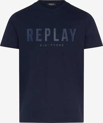 REPLAY Shirt in Blue: front