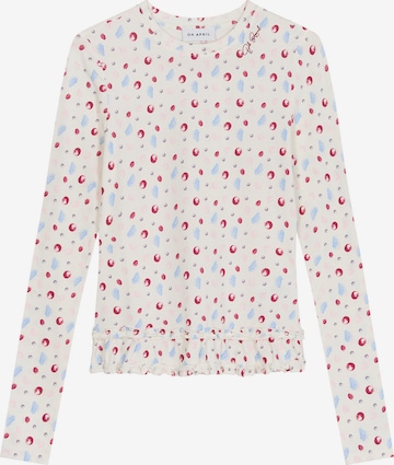 OH APRIL - Camisa em bege: frente