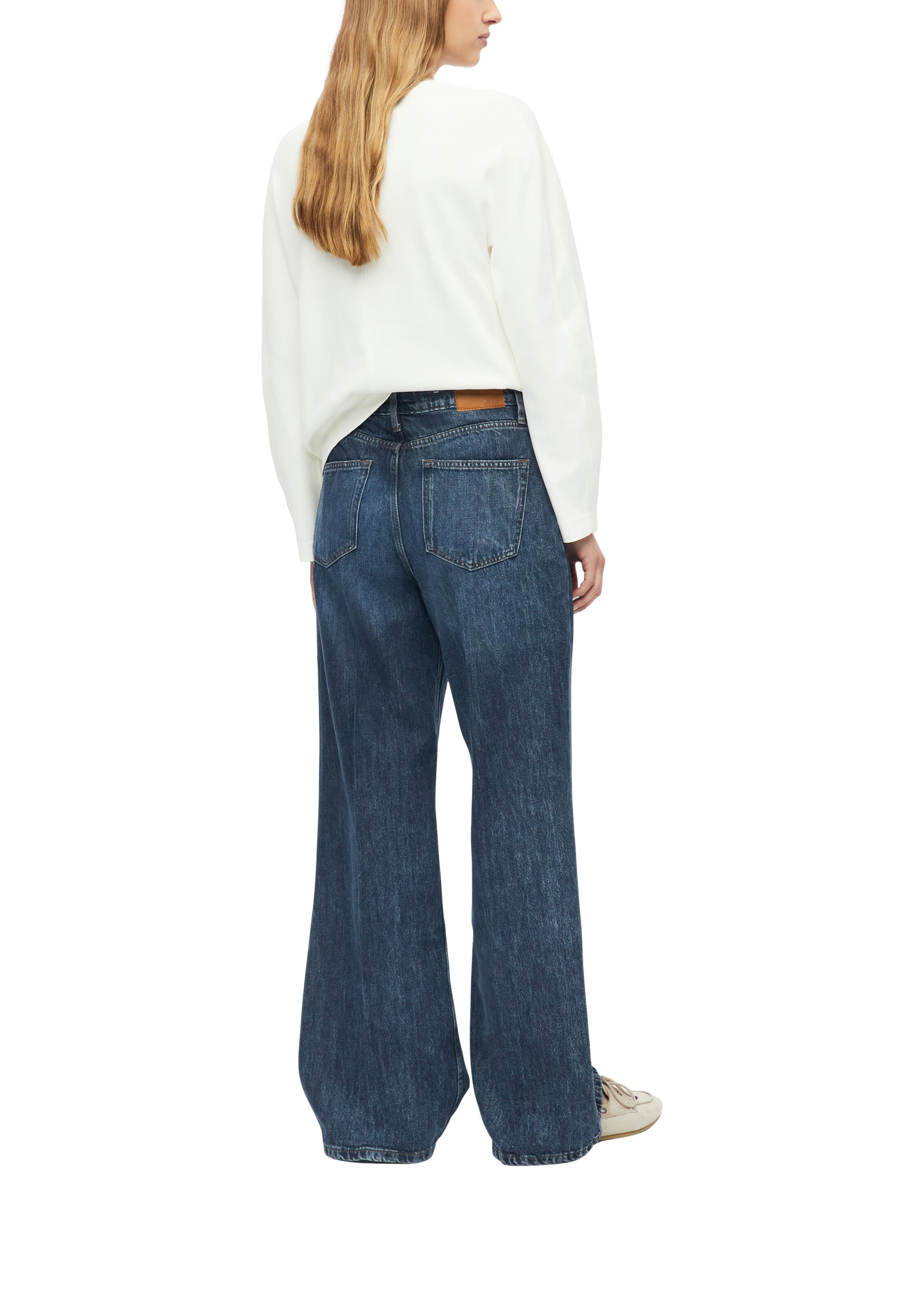 s.Oliver Wide leg Jeans 'Suri' in Blauw