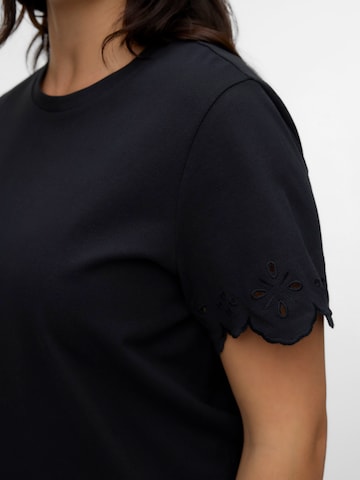Vero Moda Curve Koszulka 'VMCLouise' w kolorze czarny