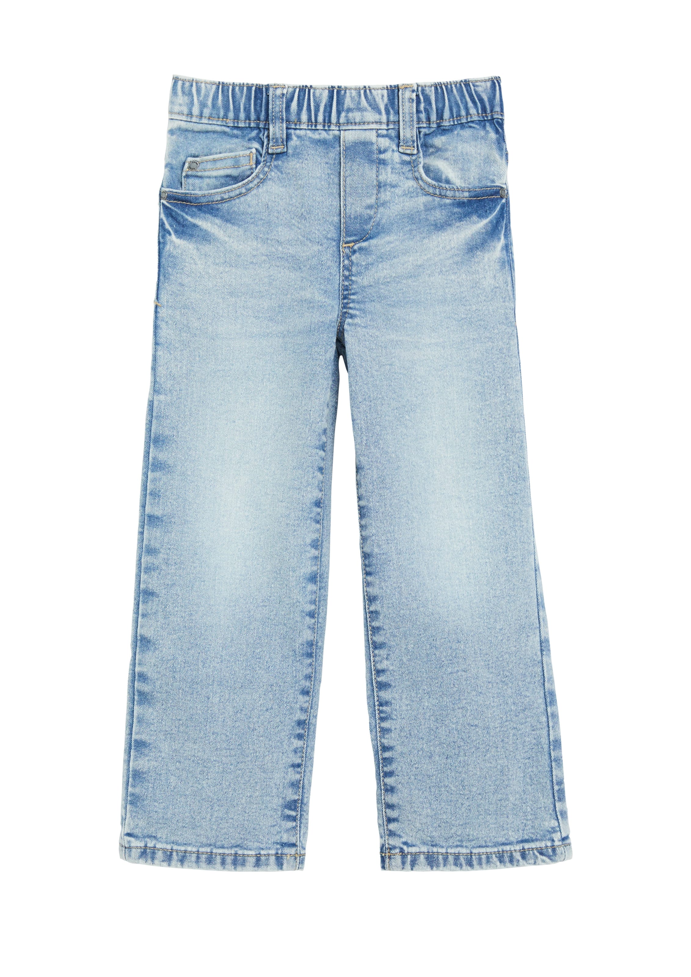 Baggy Jean s.Oliver en bleu : devant