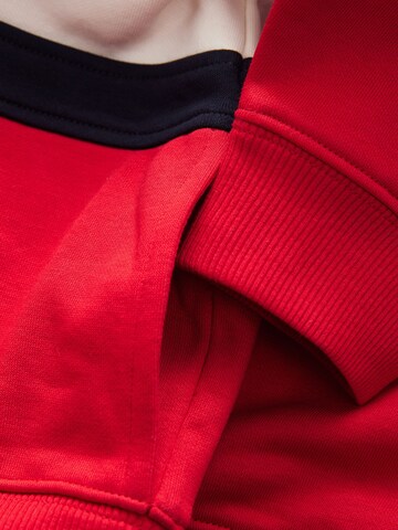 Next Sweatshirt 'Varsity' i rød