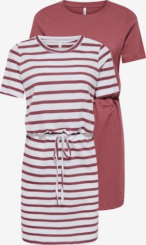 ONLY Carmakoma Kleid 'CARHappy' in Rot: Vorderseite