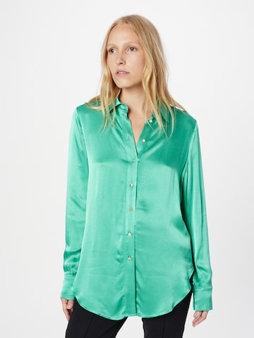 Karen Millen Blouse in Groen: voorkant