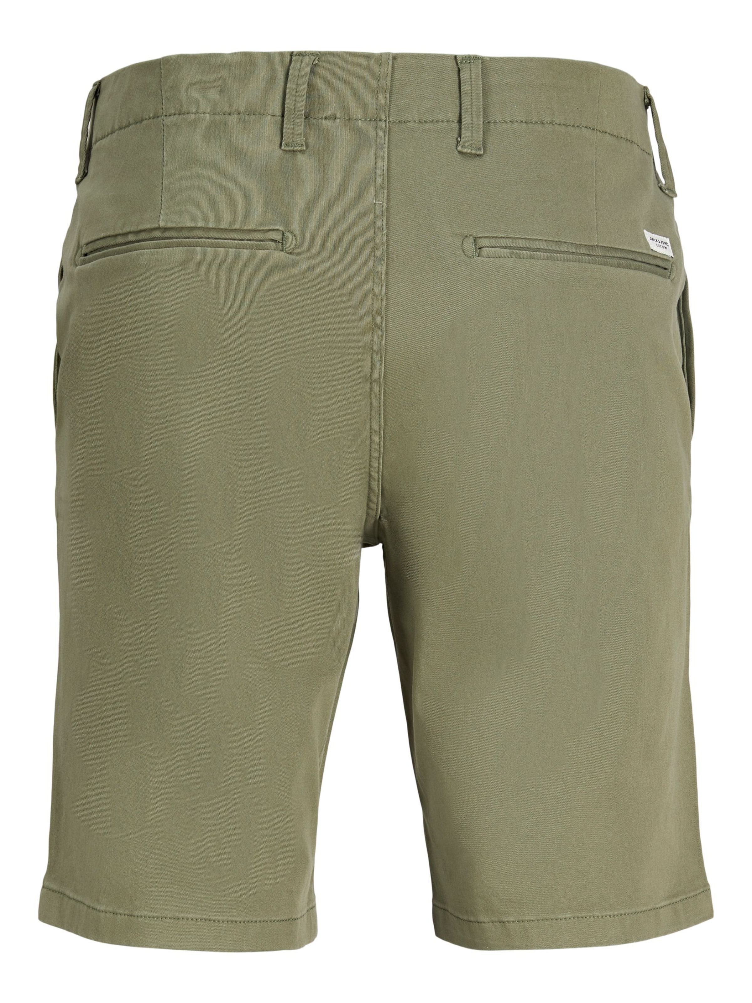 JACK & JONES - regular Pantalón chino en verde