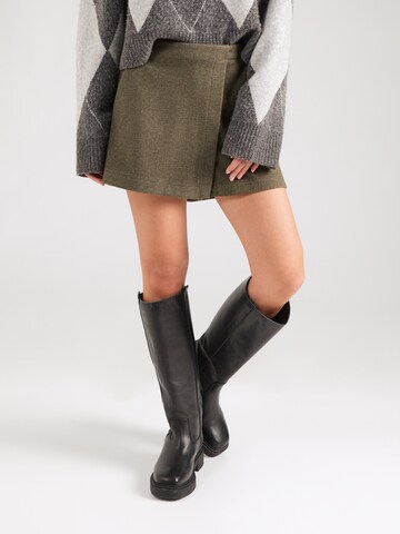 ABOUT YOU Regular Rok 'Sarah' in Groen: voorkant